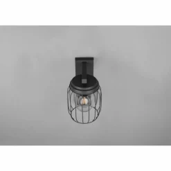 Luminaires Trio Applique murale Trio-Leuchten Tuela Anthracite, 1 lumière, Détecteur de mouvement