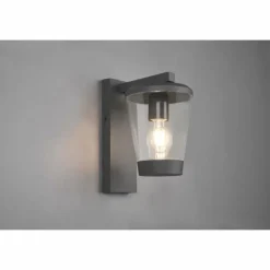 Luminaires Trio Applique murale Trio-Leuchten Cavado Anthracite, 1 lumière