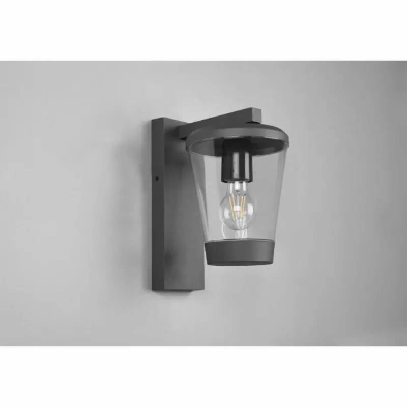 Luminaires Trio Applique murale Trio-Leuchten Cavado Anthracite, 1 lumière