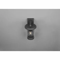 Luminaires Trio Applique murale Trio-Leuchten Cavado Anthracite, 1 lumière, Détecteur de mouvement