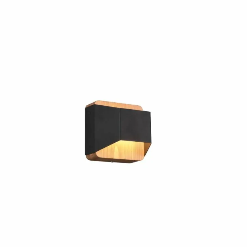 Luminaires Trio Applique murale Trio-Leuchten Arino LED Noir, 1 lumière* Appliques