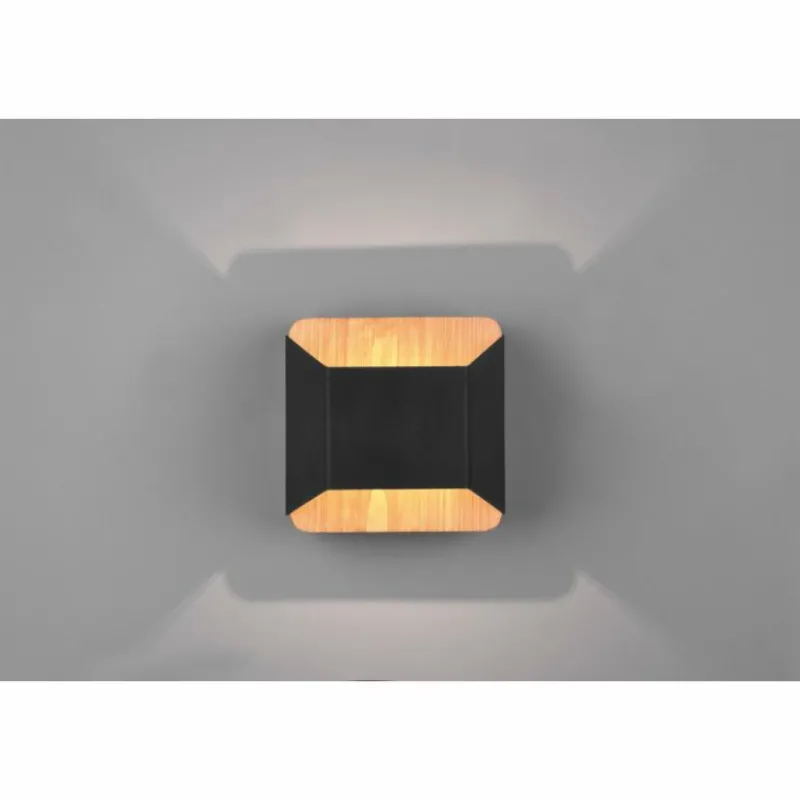 Luminaires Trio Applique murale Trio-Leuchten Arino LED Noir, 1 lumière* Appliques