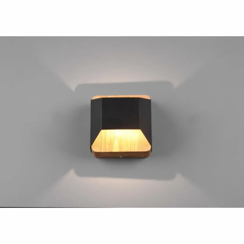 Luminaires Trio Applique murale Trio-Leuchten Arino LED Noir, 1 lumière* Appliques