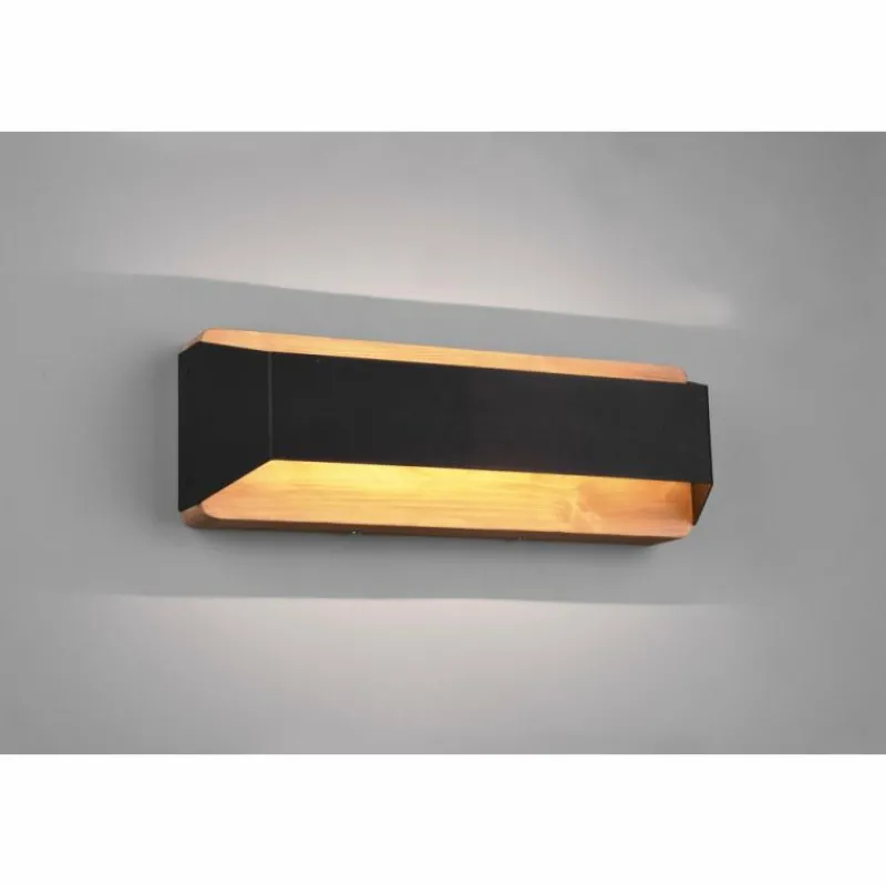 Luminaires Trio Applique murale Trio-Leuchten Arino LED Noir, 1 lumière* Éclairage Led