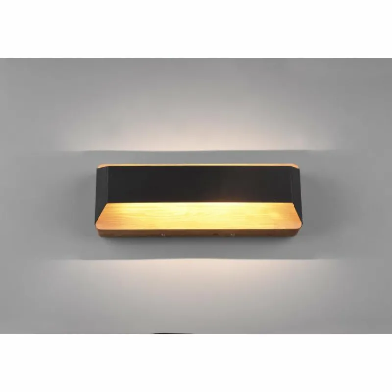 Luminaires Trio Applique murale Trio-Leuchten Arino LED Noir, 1 lumière* Éclairage Led