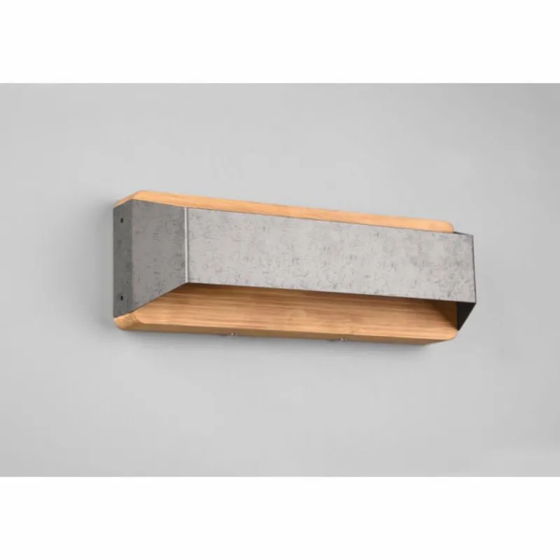 Luminaires Trio Applique murale Trio-Leuchten Arino LED Brun foncé, Nickel mat, 1 lumière* Appliques