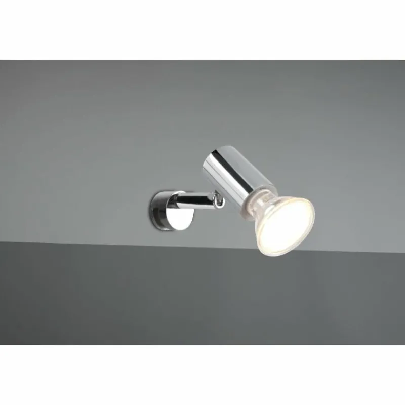 Luminaires Trio Applique murale Trio-Leuchten Lorenzo Chrome, 1 lumière* Appliques