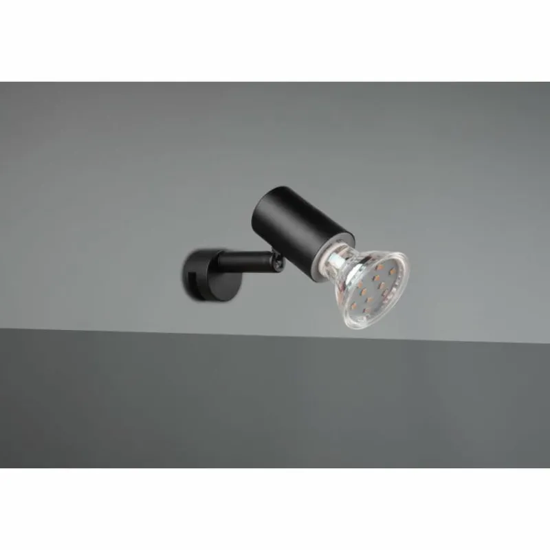 Luminaires Trio Applique murale Trio-Leuchten Lorenzo Noir, 1 lumière* Appliques