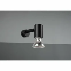 Luminaires Trio Applique murale Trio-Leuchten Lorenzo Noir, 1 lumière* Appliques