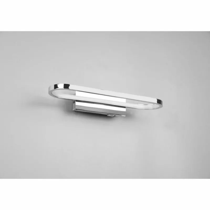Luminaires Trio Applique murale Trio-Leuchten Gianni LED Chrome, 1 lumière* Éclairage Led
