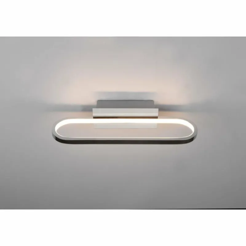 Luminaires Trio Applique murale Trio-Leuchten Gianni LED Chrome, 1 lumière* Éclairage Led
