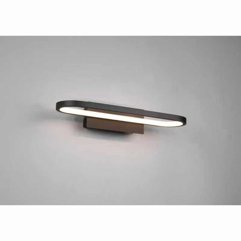 Luminaires Trio Applique murale Trio-Leuchten Gianni LED Noir, 1 lumière* Éclairage Led