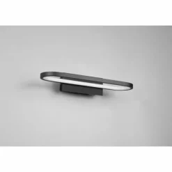 Luminaires Trio Applique murale Trio-Leuchten Gianni LED Noir, 1 lumière* Éclairage Led