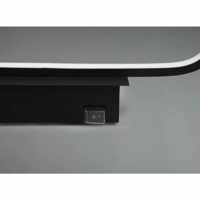 Luminaires Trio Applique murale Trio-Leuchten Gianni LED Noir, 1 lumière* Éclairage Led