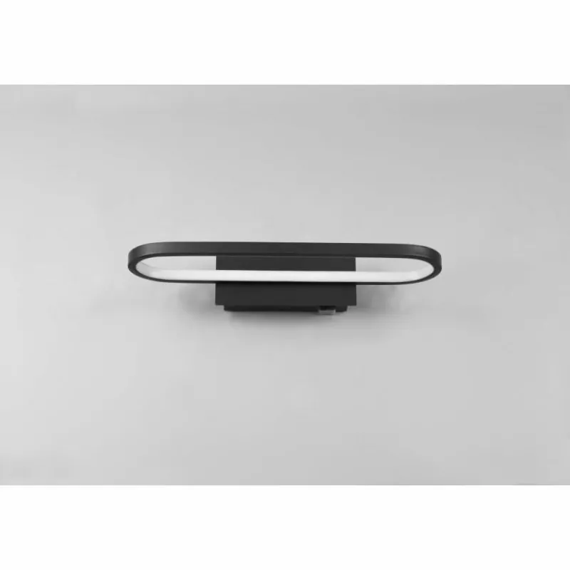 Luminaires Trio Applique murale Trio-Leuchten Gianni LED Noir, 1 lumière* Éclairage Led