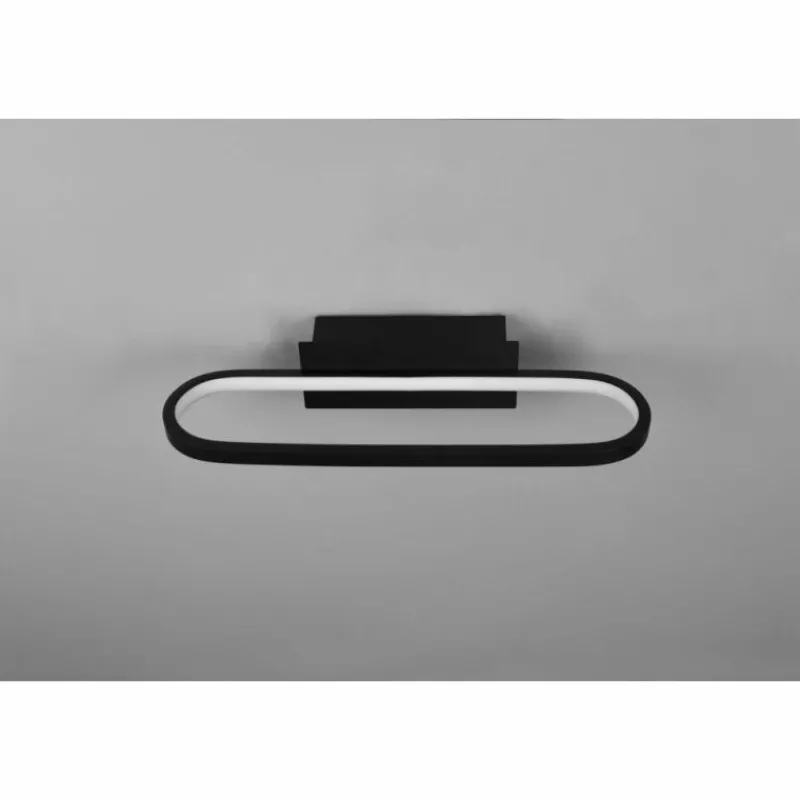 Luminaires Trio Applique murale Trio-Leuchten Gianni LED Noir, 1 lumière* Éclairage Led