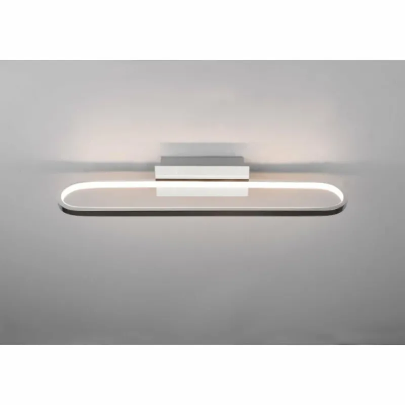 Luminaires Trio Applique murale Trio-Leuchten Gianni LED Chrome, 1 lumière* Éclairage Led
