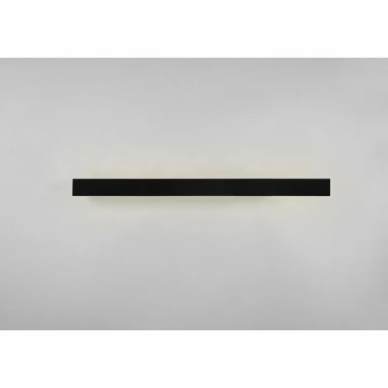 Luminaires Trio Applique murale Trio-Leuchten Rocco LED Noir, 1 lumière