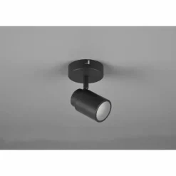 Luminaires Trio Applique murale Trio-Leuchten Angelo Noir, 1 lumière* Spots Et Projecteurs