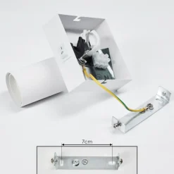 Lampes Vintages & Rétros-hofstein Applique murale Tulla Blanc, 1 lumière