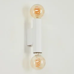 hofstein Applique murale Tulla Blanc, 2 lumières* Appliques