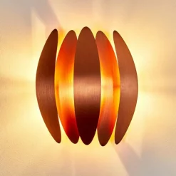 hofstein Applique murale Tulpio Cuivre, 2 lumières* Appliques