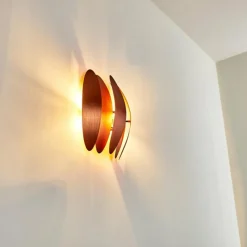 hofstein Applique murale Tulpio Cuivre, 2 lumières* Appliques