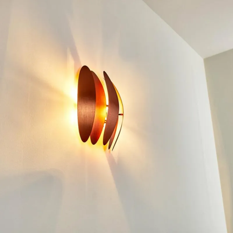 hofstein Applique murale Tulpio Cuivre, 2 lumières* Appliques