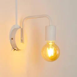 hofstein Applique murale Valocolla Blanc, 1 lumière* Appliques