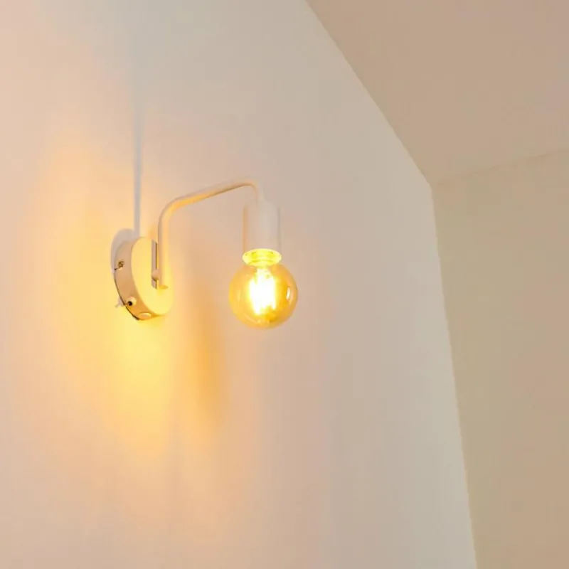 hofstein Applique murale Valocolla Blanc, 1 lumière* Appliques