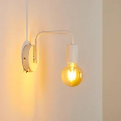 hofstein Applique murale Valocolla Blanc, 1 lumière* Appliques