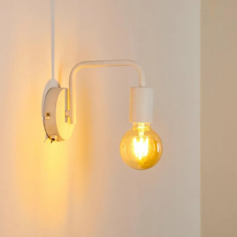 hofstein Applique murale Valocolla Blanc, 1 lumière* Appliques