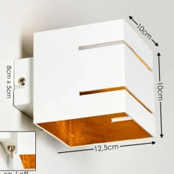 hofstein Applique murale Varco Blanc, 1 lumière