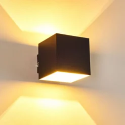 hofstein Applique murale Varco Noir, 1 lumière