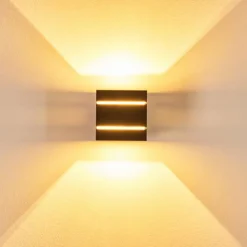 hofstein Applique murale Varco Noir, 1 lumière