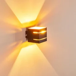 hofstein Applique murale Varco Noir, 1 lumière