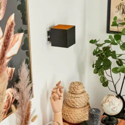 hofstein Applique murale Varco Noir, 1 lumière* Appliques