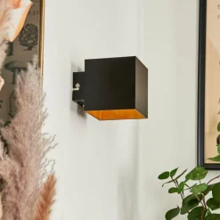 hofstein Applique murale Varco Noir, 1 lumière* Appliques