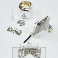 hofstein Applique murale Verasara Chrome, 1 lumière