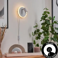 hofstein Applique murale Viata LED Blanc, 2 lumières