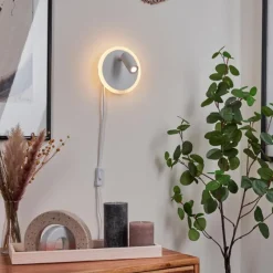 hofstein Applique murale Viata LED Blanc, 2 lumières