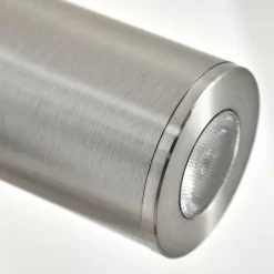 hofstein Applique murale Viata LED Gris, Nickel mat, 2 lumières