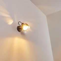 hofstein Applique murale Vintage Gnosca Rouille, 1 lumière* Appliques