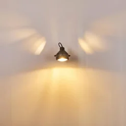 hofstein Applique murale Vintage Gnosca Rouille, 1 lumière* Appliques