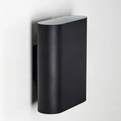 hofstein Applique murale Vion Noir, 2 lumières