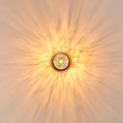 Lampes Dorées-hofstein Applique murale Virga Rouille, 1 lumière