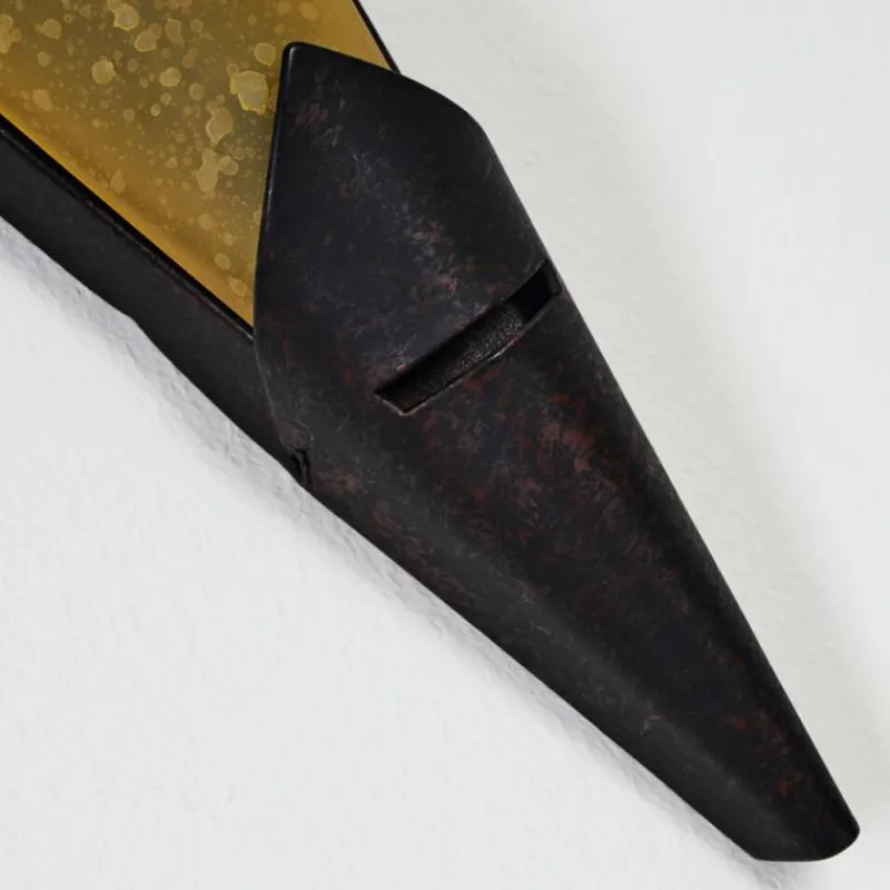 hofstein Applique murale Voume Rouille, Noir, 1 lumière