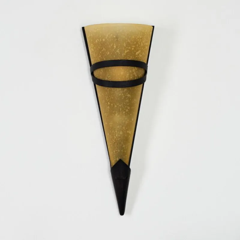 hofstein Applique murale Voume Rouille, Noir, 1 lumière