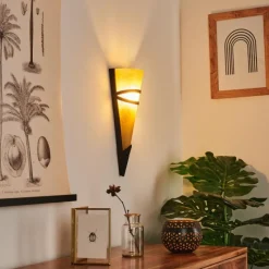 hofstein Applique murale Voume Rouille, Noir, 1 lumière