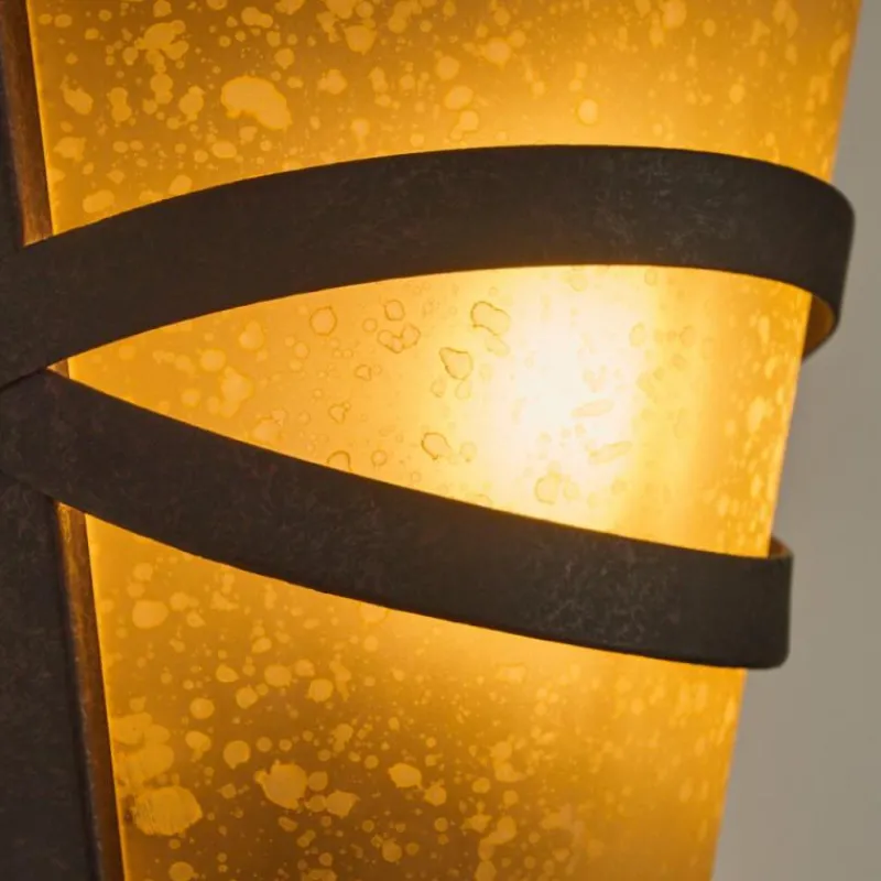 hofstein Applique murale Voume Rouille, Noir, 1 lumière